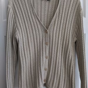 Liz Claiborne Knit V-neck Cardigan